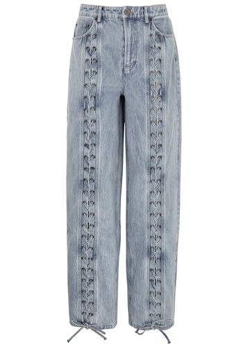 Lace-up Wide-leg Jeans - - W25 (W25 / UK6 / XS) - ROTATE Birger Christensen - Modalova