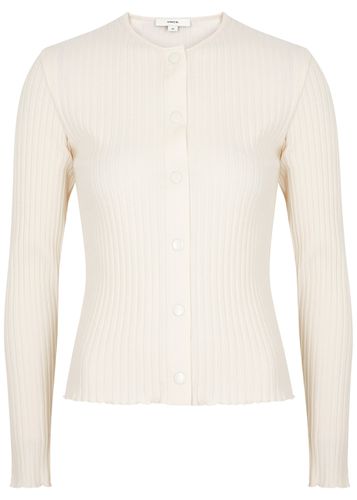 Ribbed Cotton-blend Cardigan - - XL (UK16 / XL) - Vince - Modalova