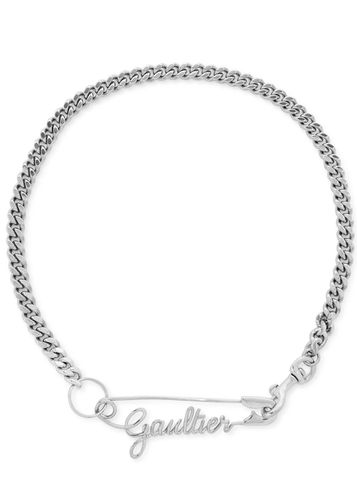 Safety Pin Chain Necklace - Jean Paul Gaultier - Modalova