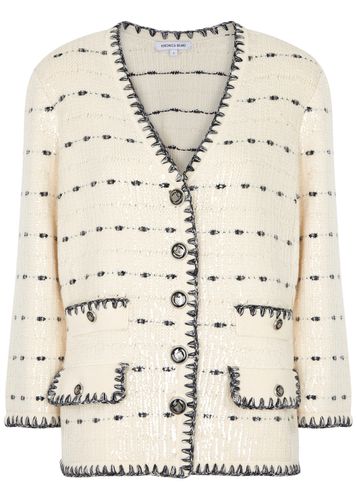 Cerani Sequin-embellished Knitted Cardigan - - S (UK8-10 / S) - Veronica Beard - Modalova