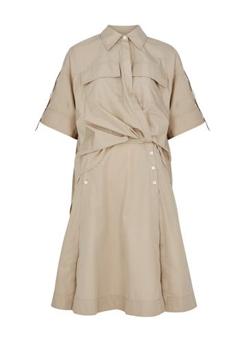 Draped Cotton-blend Poplin Midi Shirt Dress - - 6 (UK10 / S) - 3.1 Phillip Lim - Modalova