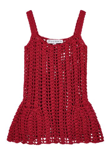 Open-knit Crochet Mini Dress - - M (UK12 / M) - JW Anderson - Modalova