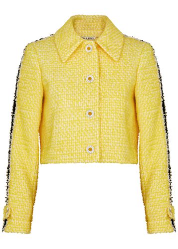 Tammy Striped Tweed Jacket - - L (UK14 / L) - Alice + Olivia - Modalova