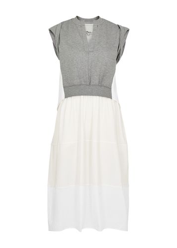Layered Jersey and Cotton-poplin Midi Dress - - L (UK14 / L) - 3.1 Phillip Lim - Modalova