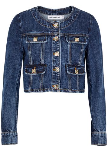 Embellished Cropped Jacket - 14 (UK14 / L) - Self-portrait - Modalova