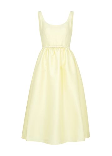 Belted Taffeta Midi Dress - - 10 (UK10 / S) - Self-portrait - Modalova