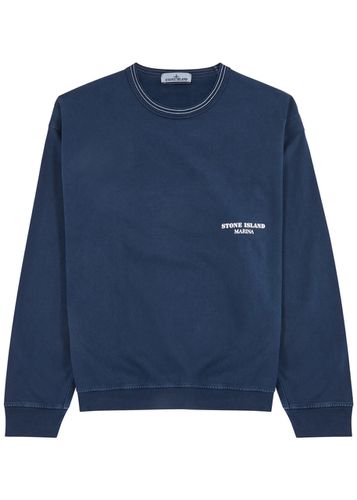 Marina Logo-print Cotton Sweatshirt - - L - Stone Island - Modalova
