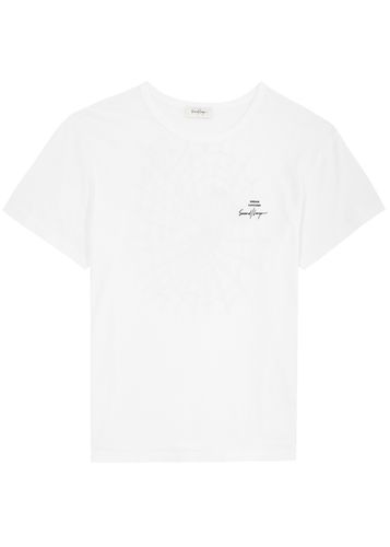 Spiderweb Printed Cotton T-shirt - Second Layer - Modalova
