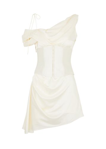 Brulee Silk-satin Corset Mini Dress - - 10 (UK10 / S) - DE LA Vali - Modalova