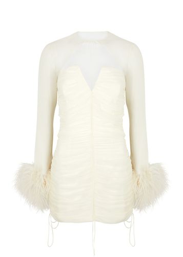 Mame Ruched Silk-chiffon Mini Dress - - 10 (UK10 / S) - DE LA Vali - Modalova