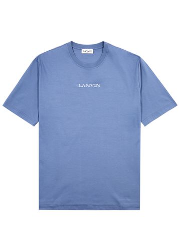 Logo-embroidered Cotton T-shirt - Lanvin - Modalova
