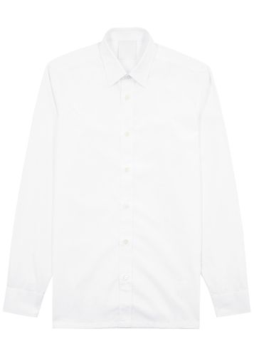 G-embroidered Cotton-poplin Shirt - - 39 (C15.5 / M) - Givenchy - Modalova