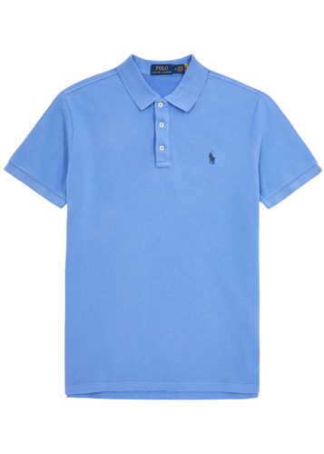 Logo-embroidered Piqué Cotton Polo Shirt - - L - Polo ralph lauren - Modalova