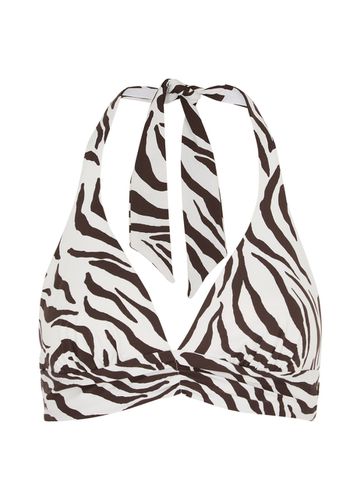 Alberta Zebra-print Bikini top - - Iib (UK8-10 / S) - Max Mara Beachwear - Modalova