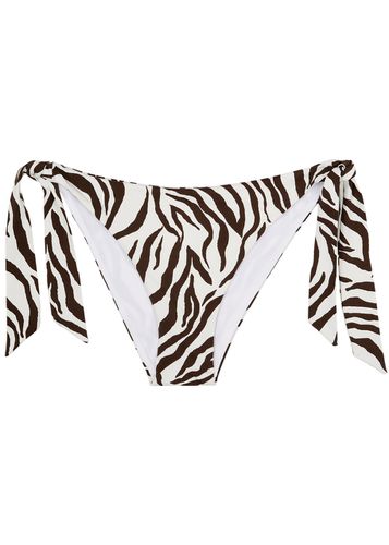 Silvana Zebra-print Bikini Briefs - - Iii (UK12 / M) - Max Mara Beachwear - Modalova