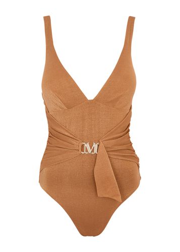 Cassiopea Metallic Swimsuit - - Iib (UK8-10 / S) - Max Mara Beachwear - Modalova