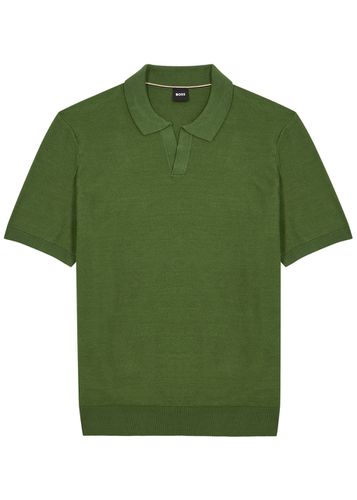 Tempio Cotton-blend Polo Shirt - - M - Boss - Modalova