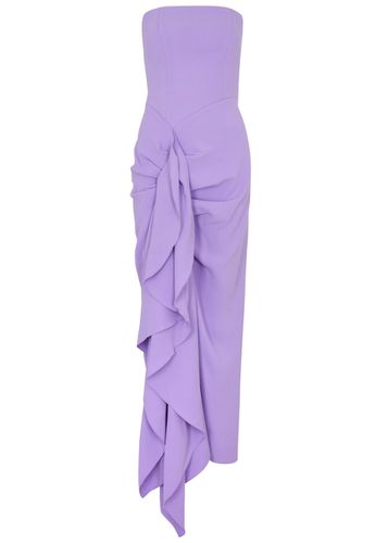 Thalia Strapless Ruffled Maxi Dress - - 8 (UK8 / S) - Solace London - Modalova