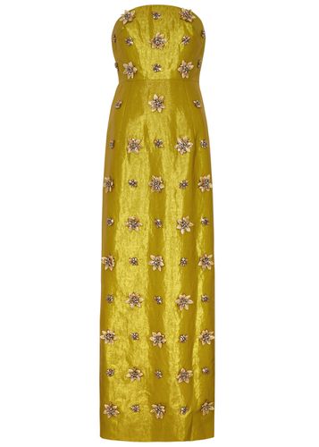 Lorena Embellished Taffeta Maxi Dress - - 10 (UK10 / S) - HUISHAN ZHANG - Modalova