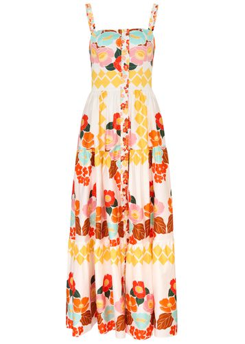 Jimena Floral-print Cotton Maxi Dress - - 10 (UK10 / S) - Borgo de Nor - Modalova