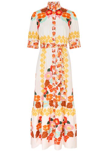Marni Floral-print Cotton Maxi Shirt Dress - - 10 (UK10 / S) - Borgo de Nor - Modalova