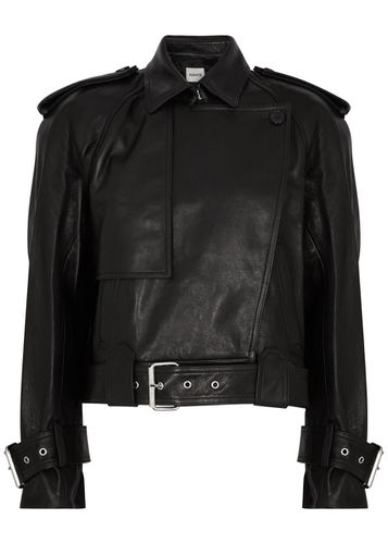 Hammond Leather Biker Jacket - - M (UK12 / M) - Khaite - Modalova
