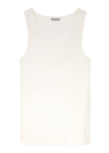 Logo-embroidered Stretch-cotton Tank - - M (UK 12 / M) - Moncler - Modalova
