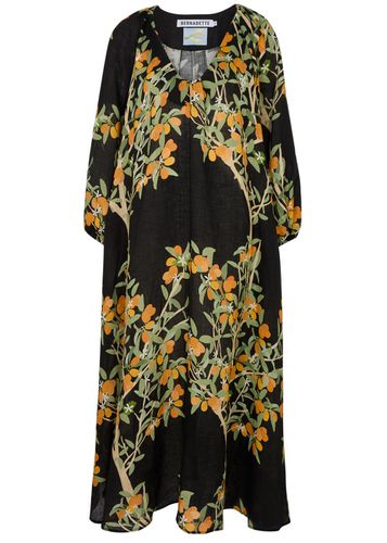 Georgette Floral-print Linen Maxi Dress - - 42 (UK14 / L) - BERNADETTE - Modalova
