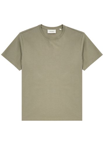 Frame Cotton T-shirt - Taupe - Frame - Modalova