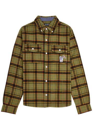 Logo Checked Flannel Shirt - - L - Billionaire Boys Club - Modalova