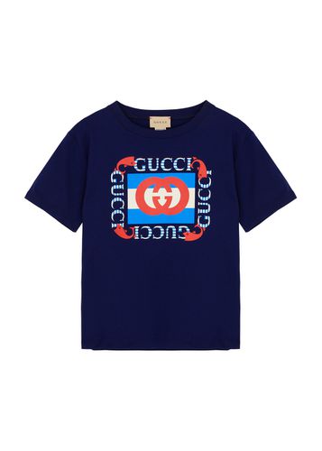 Kids Logo-print Cotton T-shirt - & - 10 Years - Gucci - Modalova