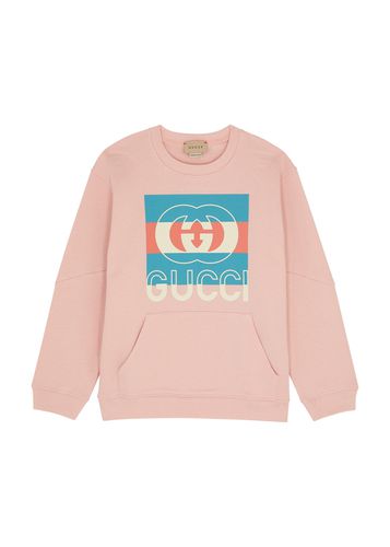 Kids Logo Cotton Sweatshirt (4-10 Years) - & - Gucci - Modalova