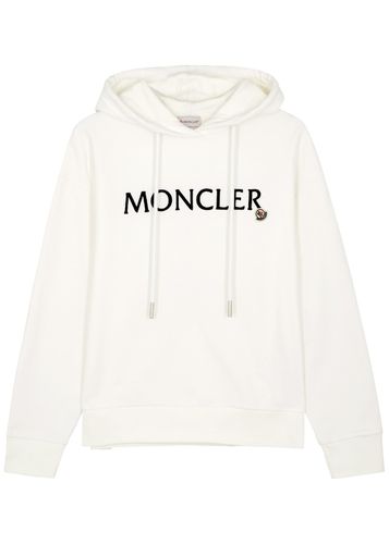 Logo-embroidered Hooded Cotton Sweatshirt - - L - Moncler - Modalova