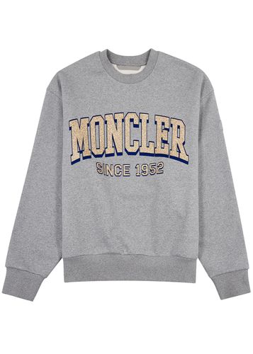 Logo Cotton Sweatshirt - - L - Moncler - Modalova