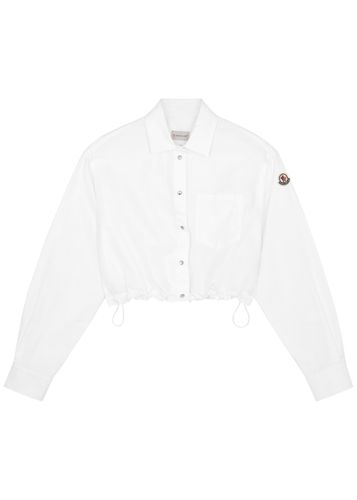 Cropped Cotton Shirt - - 10 - Moncler - Modalova