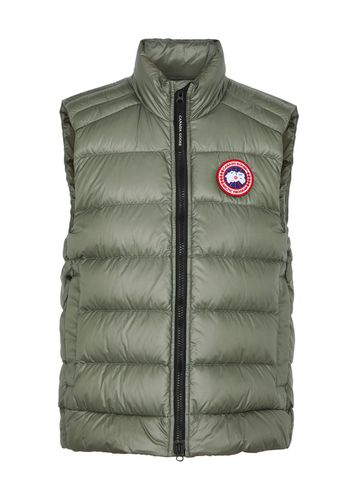 Crofton Quilted Shell Gilet - - L, Men's Designer Gilet, Male - L - Canada goose - Modalova