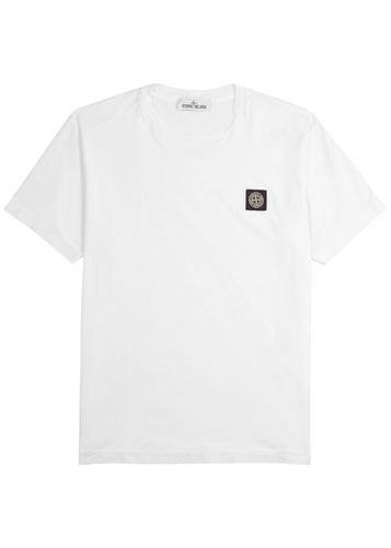 Logo Cotton T-shirt - - L - Stone Island - Modalova