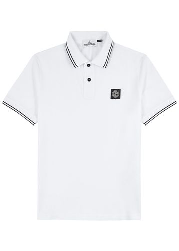 Piqué Cotton Polo Shirt - - XL - Stone Island - Modalova