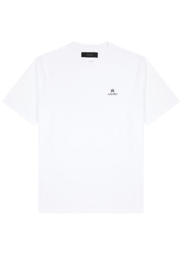 Bar Logo-print Cotton T-shirt - - M - Amiri - Modalova