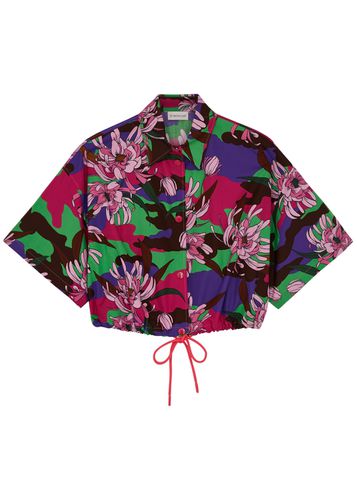 Floral-print Cotton-poplin Shirt, Shirt, - 8 - Moncler - Modalova
