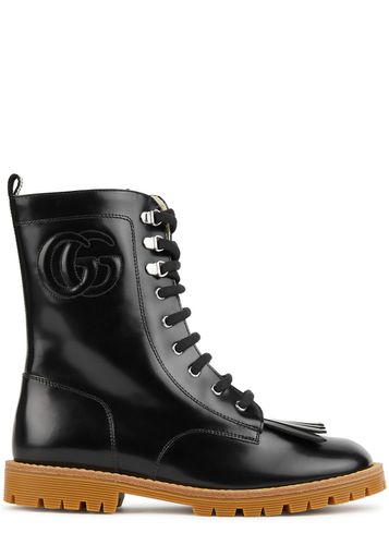 Kids Maple Patent Leather Ankle Boots (IT27-IT33) - - 13KKIDSWEA - Gucci - Modalova