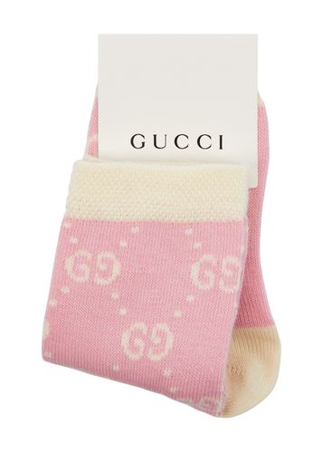 Kids GG Cotton-blend Socks - Gucci - Modalova