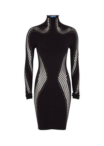 Cut-out Stretch-jersey Mini Dress - - XS - Mugler - Modalova