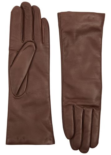 Christina Leather Gloves - AGNELLE - Modalova