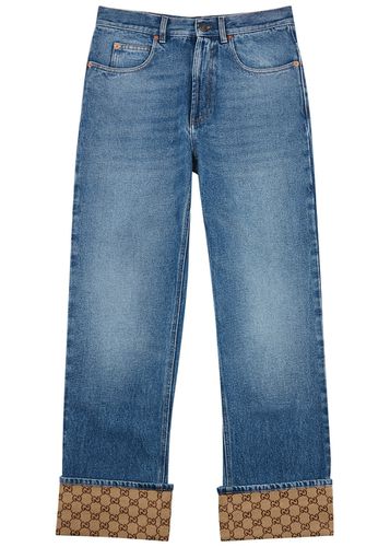 GG Supreme Straight-leg Jeans - - W30 - Gucci - Modalova