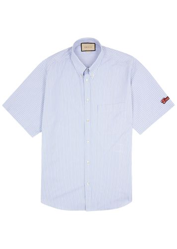 Striped Cotton Shirt - - 50 - Gucci - Modalova