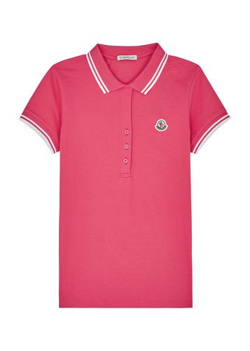 Kids Stretch-cotton Polo Shirt (12-14 Years) - Moncler - Modalova