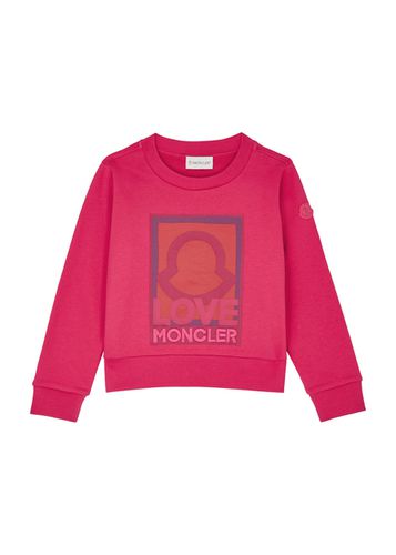 Kids Printed Cotton Sweatshirt (8-10 Years) - Moncler - Modalova