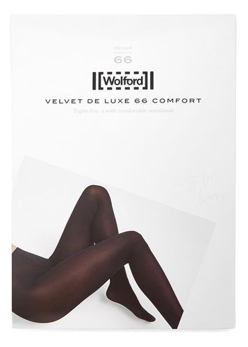 Velvet De Luxe Black 66 Denier Tights - - S - Wolford - Modalova