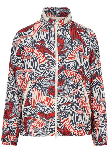 Ornain Logo-print Shell Jacket - - 3, Men's Designer Shell Jacket, Male - 3 - Moncler - Modalova